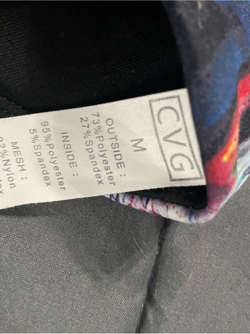 CVG Death By Art Sports Bra Medium - Picture 3 of 3
